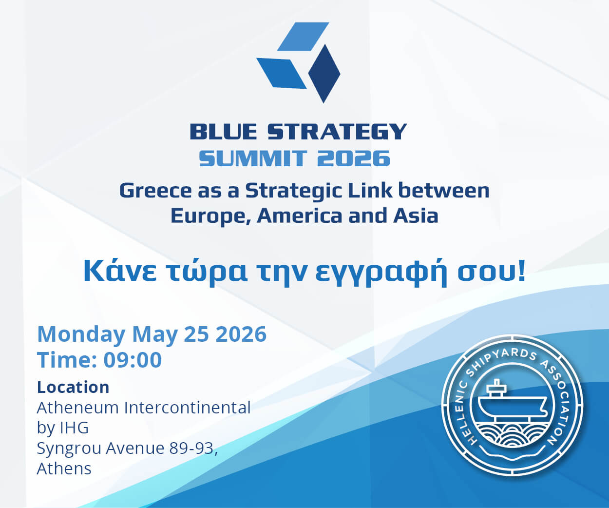 Blue Strategy Summit 2026 Banner